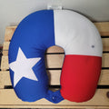 Texas Flag Neck Pillow w/ Snap