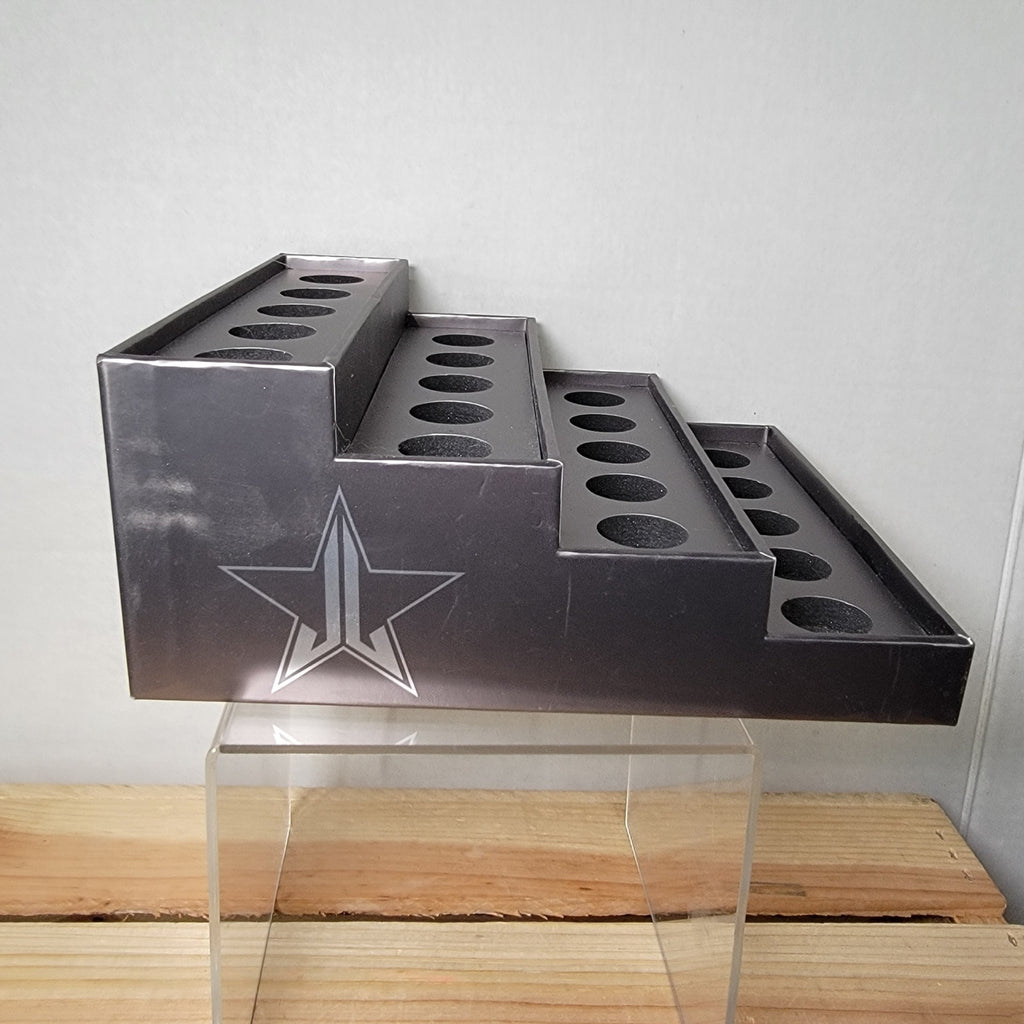Grey Jeffree Starr Cosmetics Velvet Trap Makeup Display Holder - NWOT