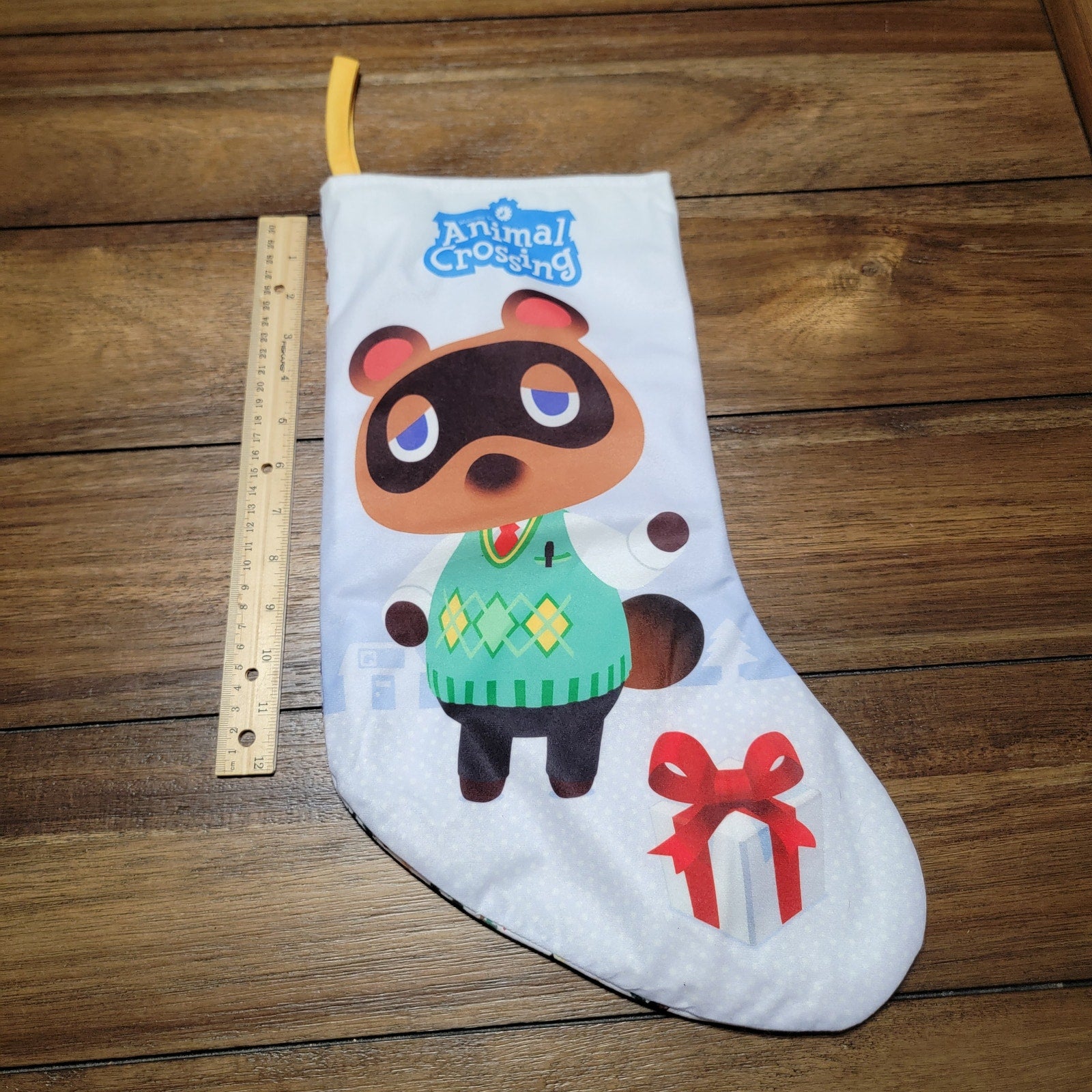 Animal Crossing Tom Nook Holiday Stocking