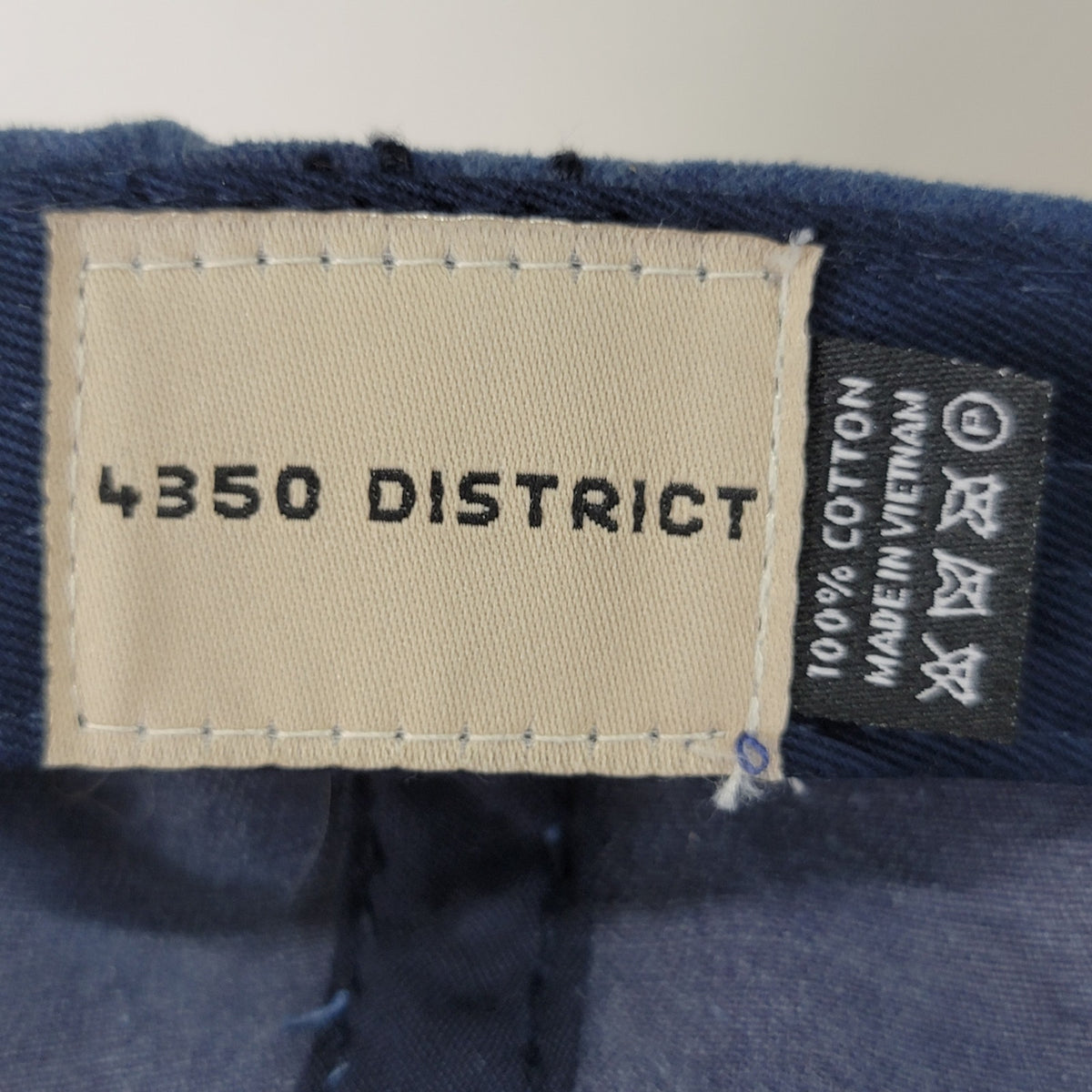 4350 District Dark Blue Ballcap "Yall" Texas Boots