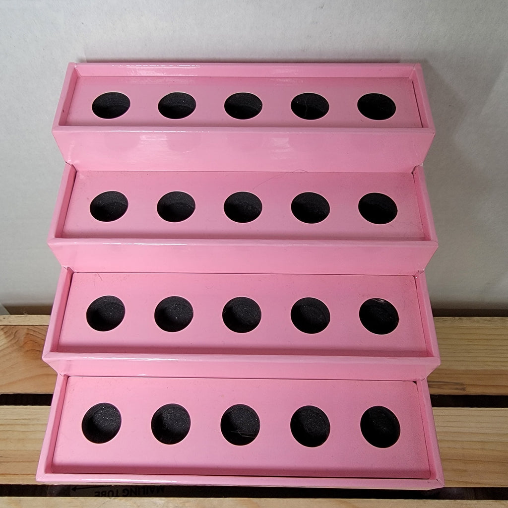Jeffree Starr Cosmetics Pink Makeup Display Holder: The Gloss - NWOT