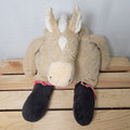 Plush Bean Bag Heavy Bottom Terry Cloth Donkey w/ Band-aids