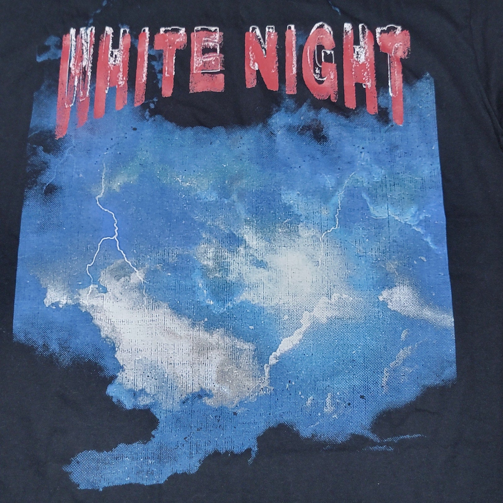 Tae Yang Black Unisex Tee "White Night 2017 World Tour" - Size XL