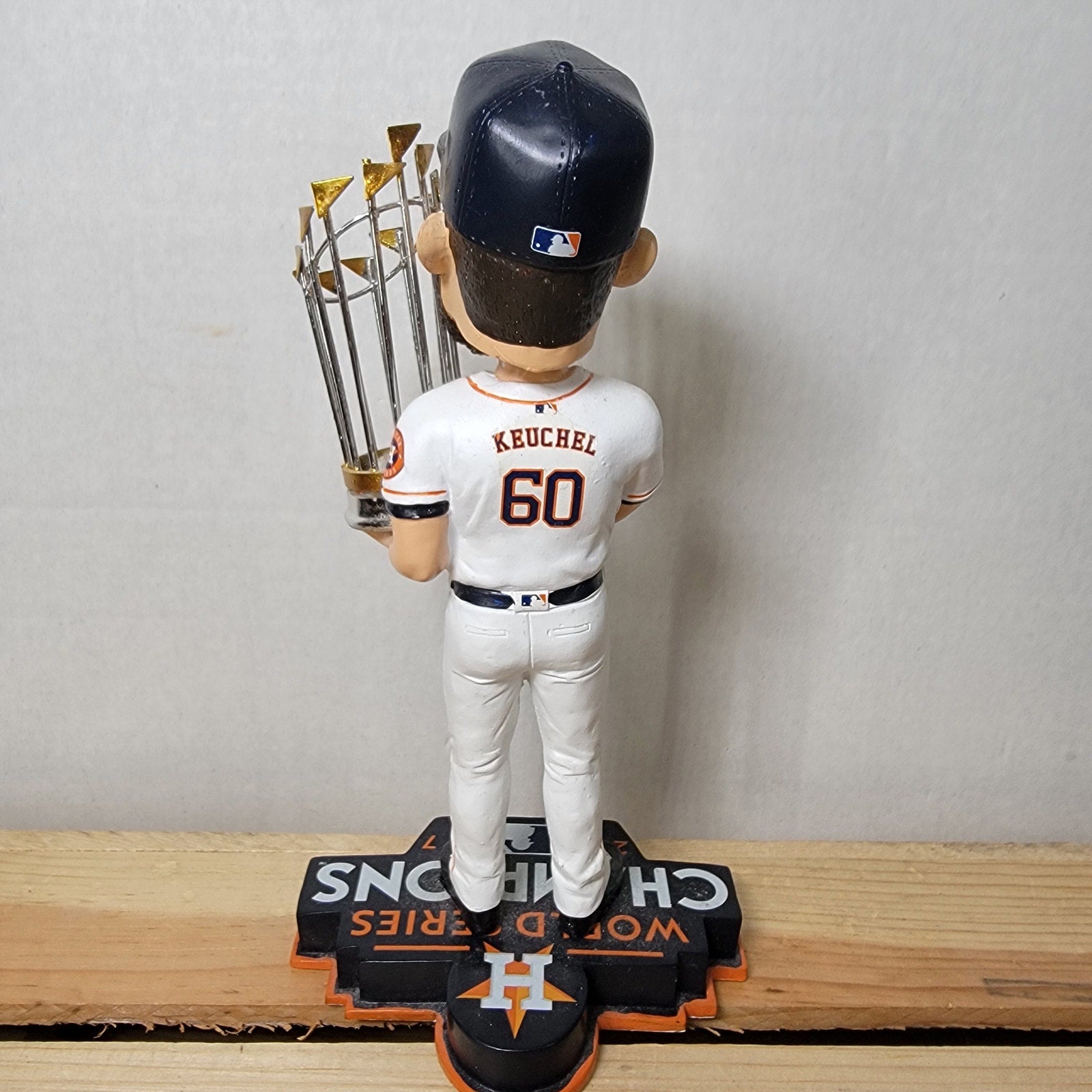 Houston Astros 2017 World Series Champions Dallas Keuchel Bobblehead - NUMBERED