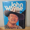 VINTAGE BOOK John Wayne A Tribute 1979 (hardback + dust cover)