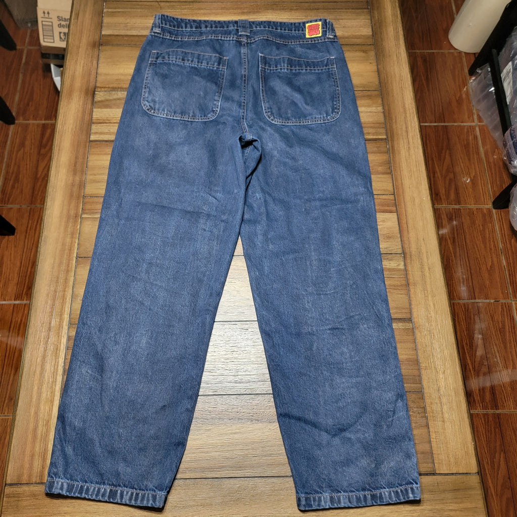 Empyre Dark Wash Skate Relax Jeans - Size 34
