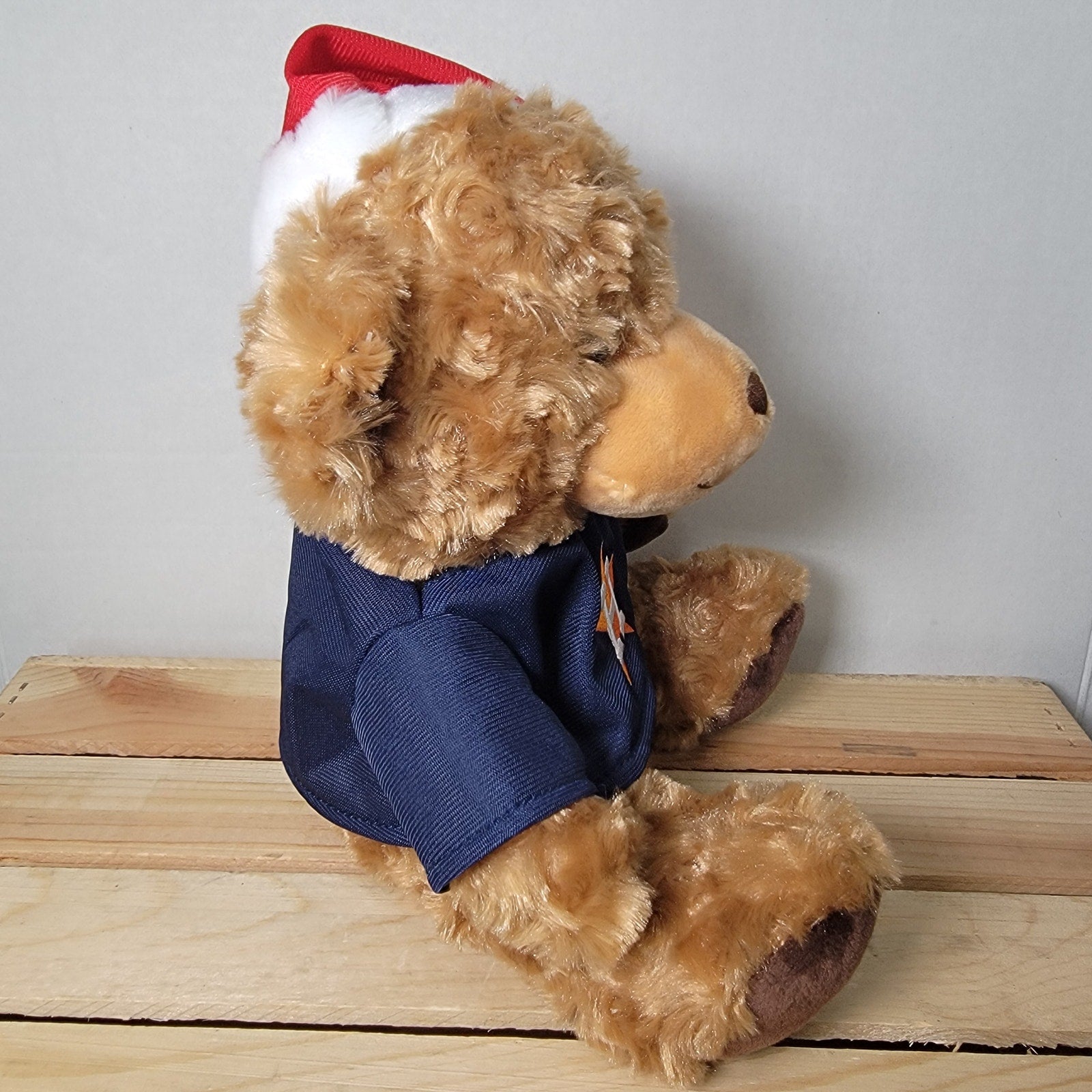 FOCO Houston Astros Christmas Bear Plush