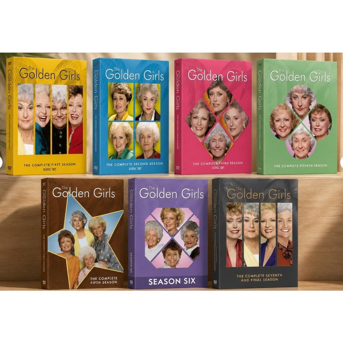 DVD The Golden Girls Complete Series (Seasons 1-7) - New / SEALED