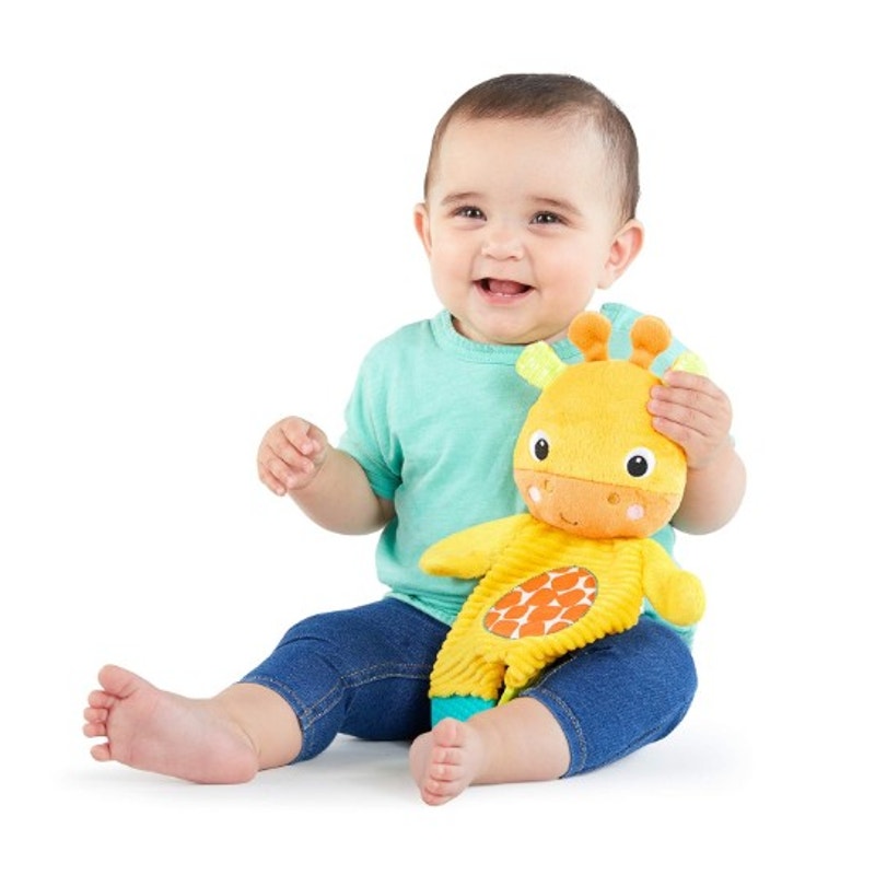 Bright Starts Infant Snuggle & Teethe Giraffe Plush Toy