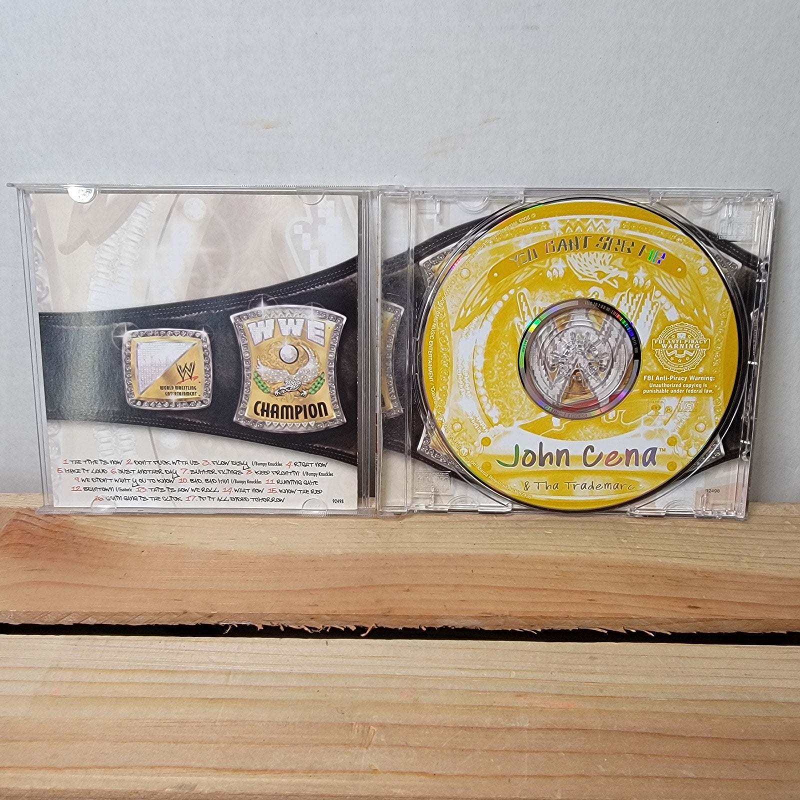 CD John Cena & Tha Trademarc - You Can't See Me