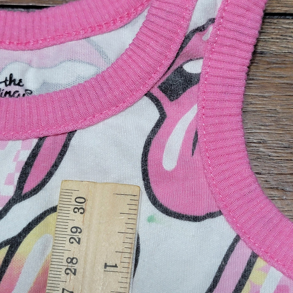 The Rolling Stones Toddler Tongue Logo Summer Dress - Size 2T