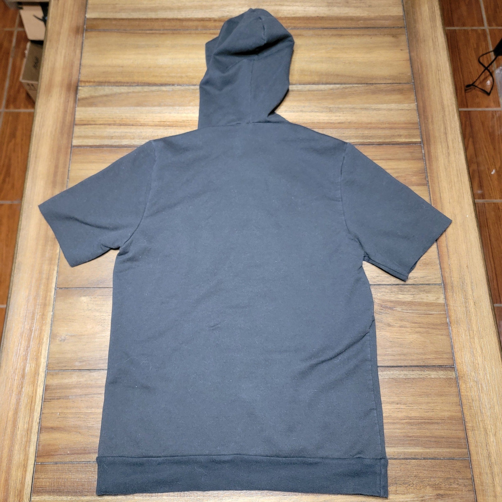 Iron Maiden Short Sleeve Pullover Black Hoodie - Size Small