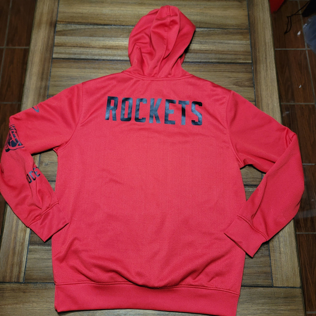 UNK x NBA Red LS Unisex Hoodie Houston Rockets - Size Large
