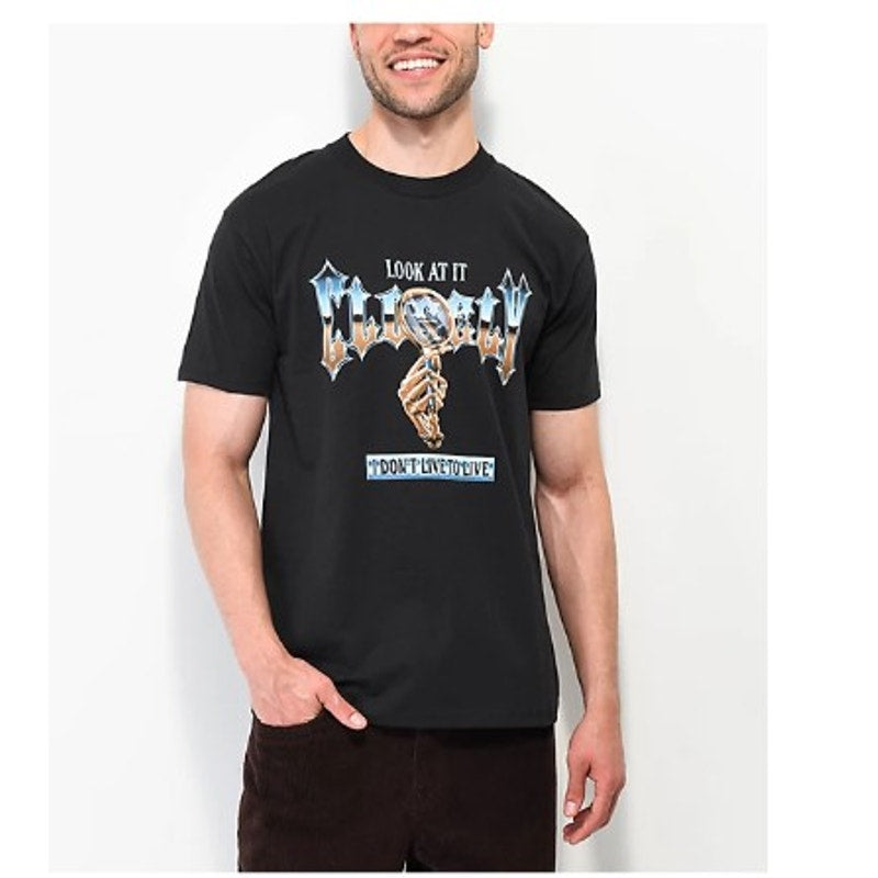 Foos Gone Wild Black Unisex Tee "Look At It Closely" - Size XL