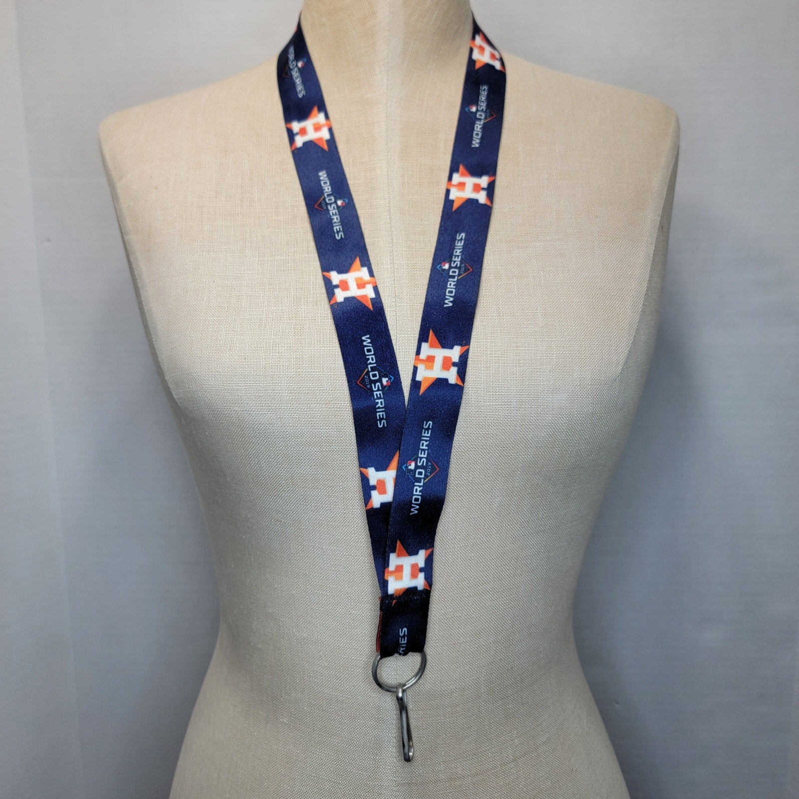 World Series Houston Astros Lanyard & Houston Texans Wristlet Key Ring