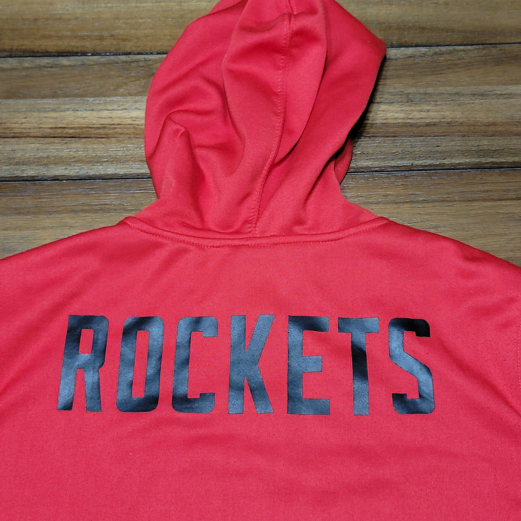 UNK x NBA Red LS Unisex Hoodie Houston Rockets - Size Large