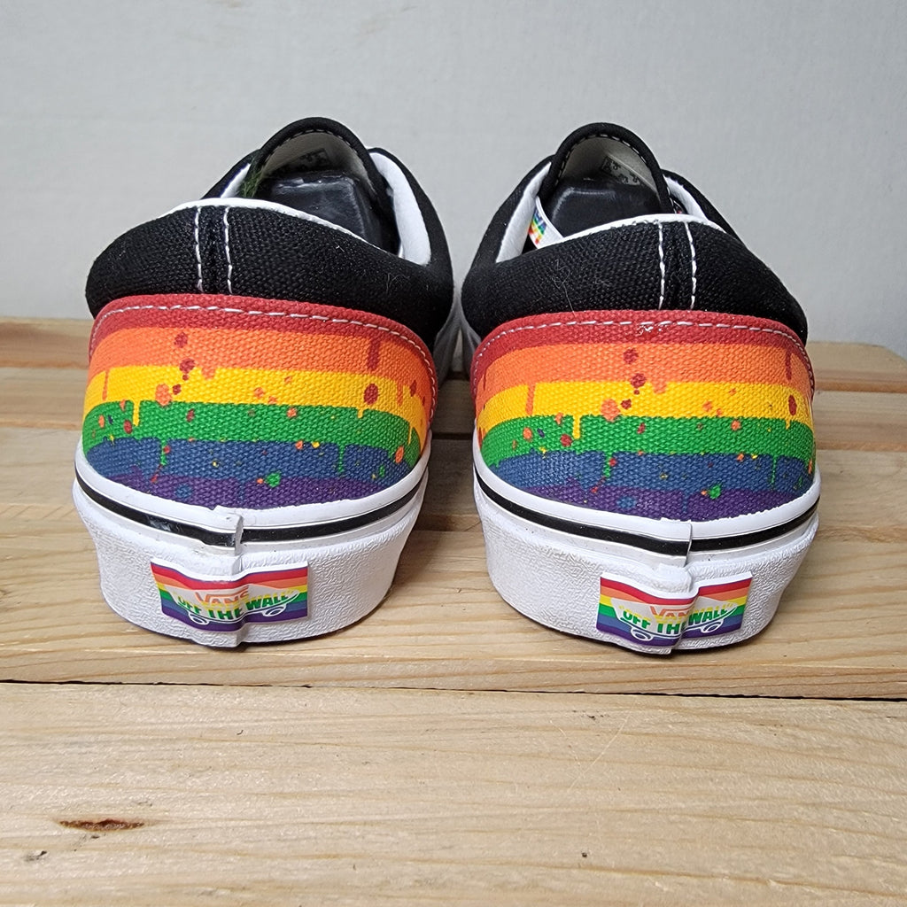 VANS Rainbow Drip Era Sneakers - Size 8M / 9.5W