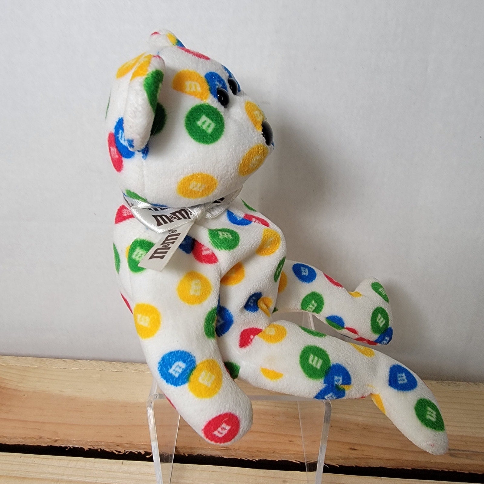 TY Beanie Baby M&M's the Bear Multicolored Version (Walgreen's Exclusive)