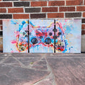 3 Pc Graffiti-Style Video Game Controller Canvas Print