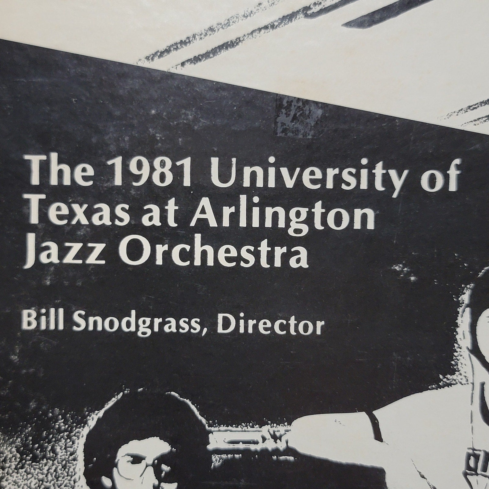 VTG VINYL The 1981 Univ of Texas at Arlington Jazz Orchestra - RARE