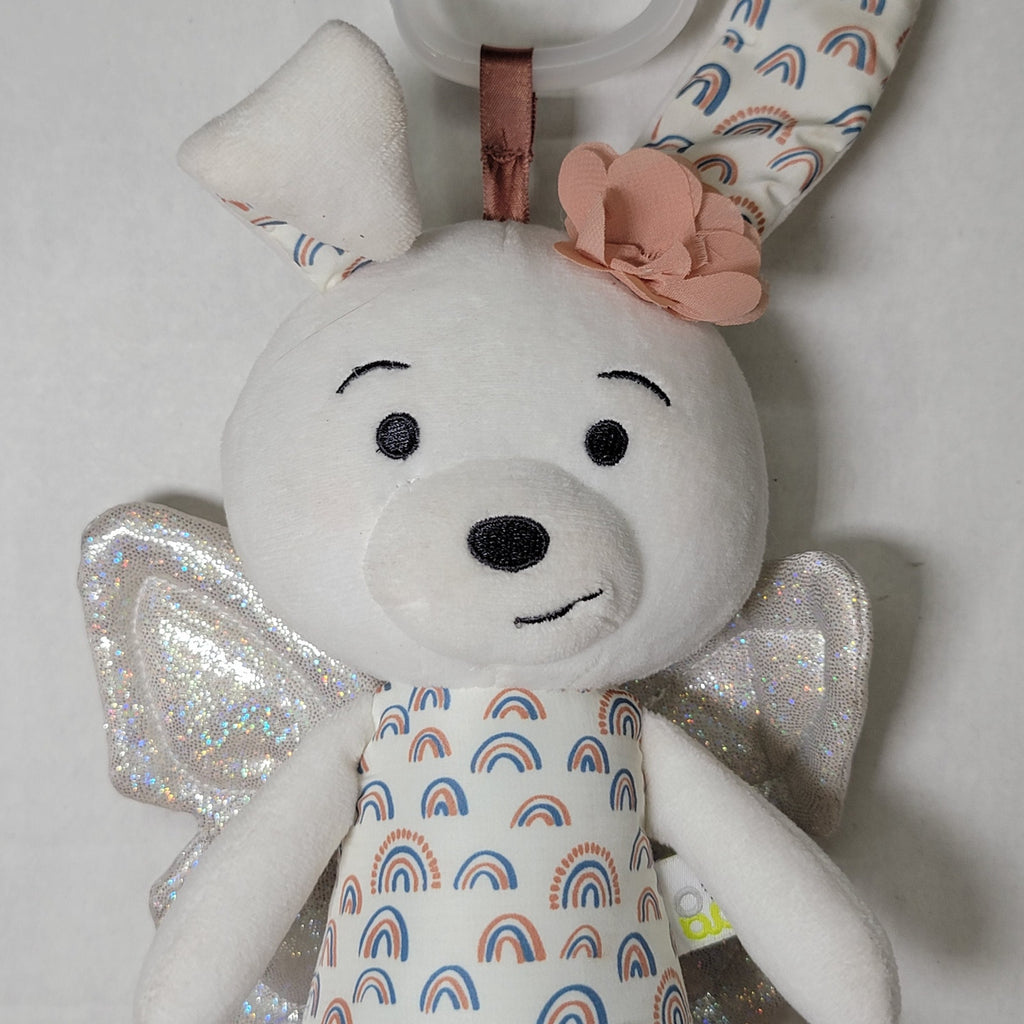 Go By Goldbug Fairy Ballerina Bunny Rattle Sensory Plush