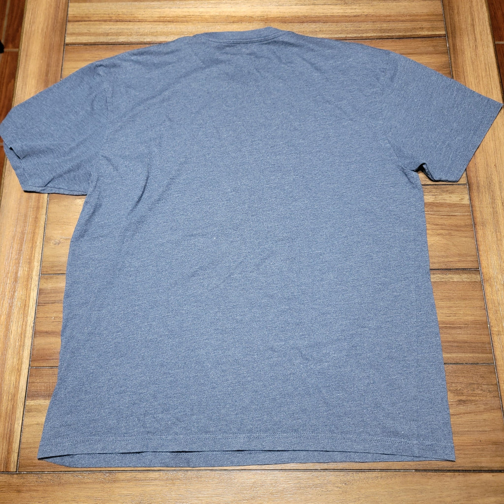 Breaking T Dark Navy Unisex Tee "He's Back!" Justin Verlander - Size XL