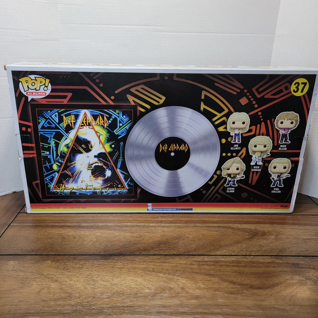 Pop! Albums Def Leppard Hysteria Vinyl Figures - NEW / SEALED