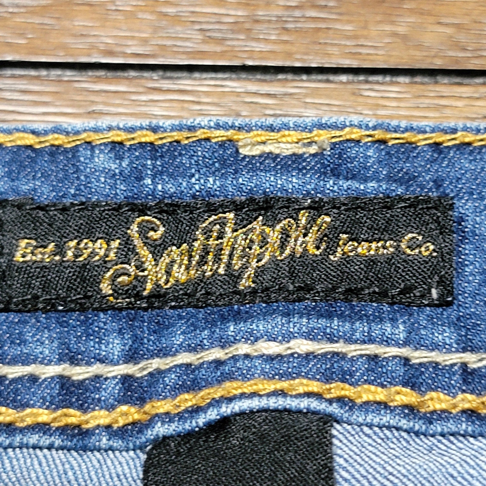 Southpole Junior Cropped Denim Jeans - Size 9