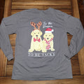 Girlie Girl Originals LS Christmas Tee "Tis The Season To Be Tacky" - Size Large