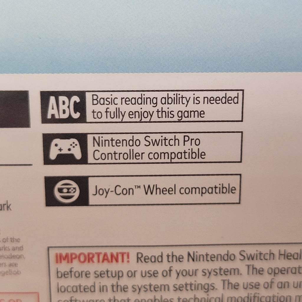 Nintendo Switch Game Nickelodeon Kart Racers