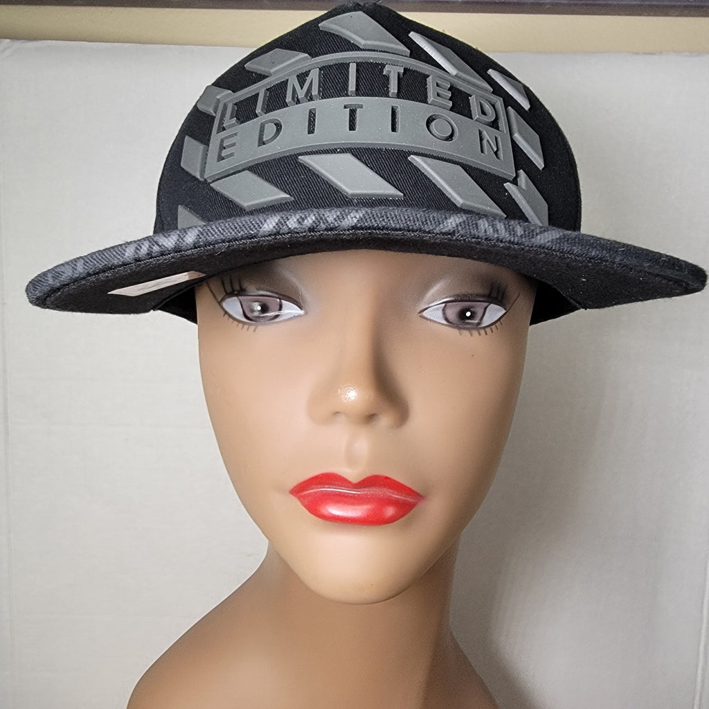 Top Level Black & Grey "Limited Edition" Snapback Ballcap