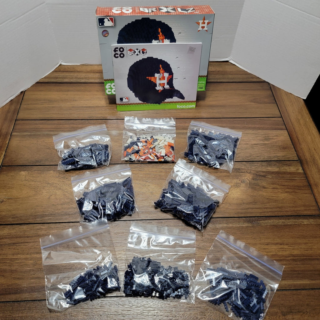FOCO x MLB Houston Astros Baseball Hat / Helmet Brix