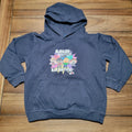 Premium Kids Black Pullover Hoodie "Baldi In The Elevator!" - Size Medium