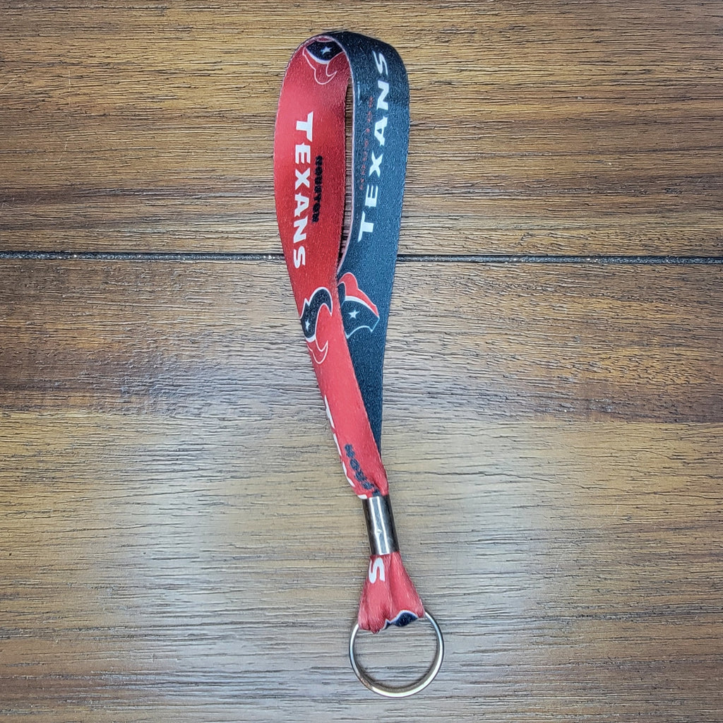 World Series Houston Astros Lanyard & Houston Texans Wristlet Key Ring