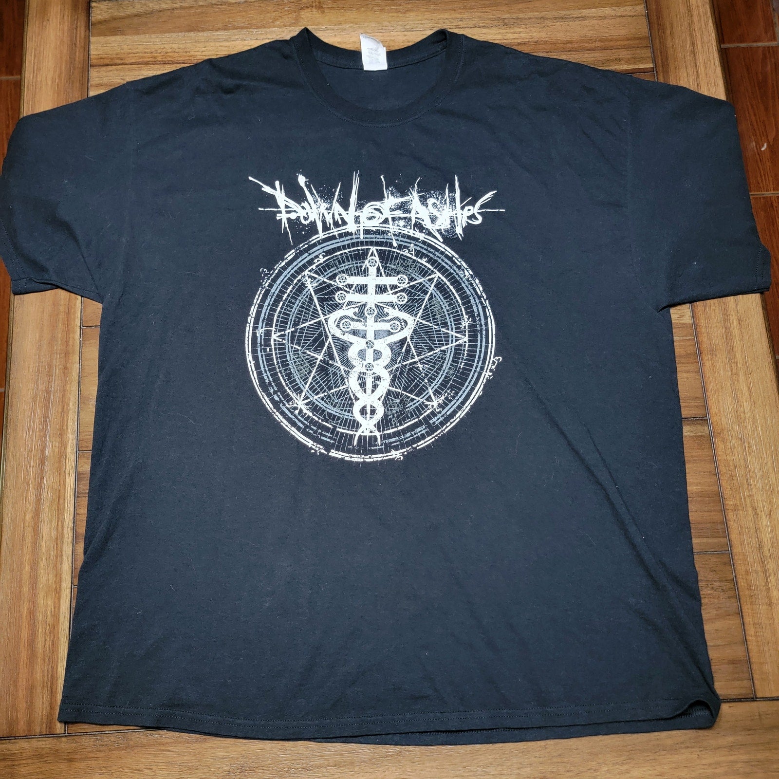 Dawn Of Ashes Black Unisex Tee "Theophany" Artwork - Size 2XL