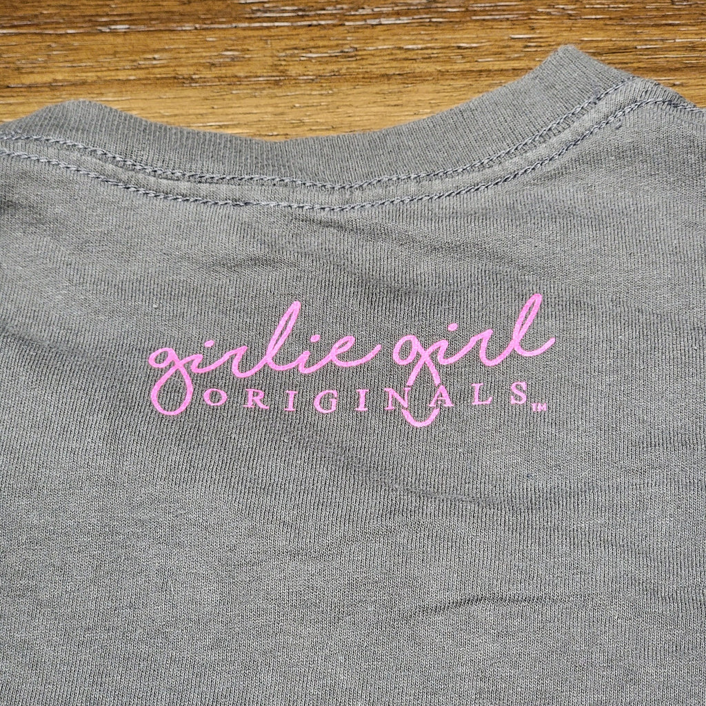 Girlie Girl Originals Tee "Harvesting Hope" Breast Cancer Awareness - Size Large