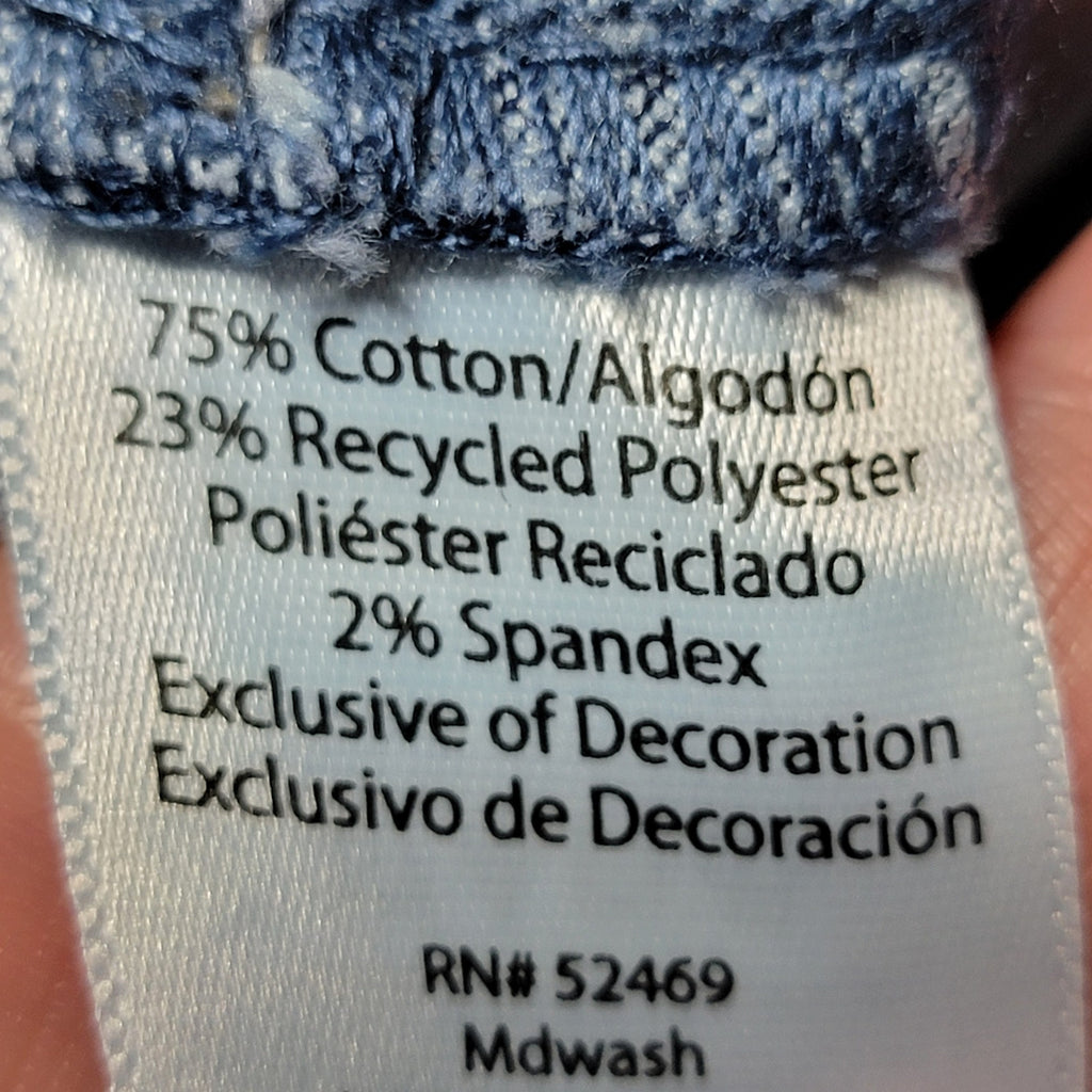 Wonder Nation Girls Jegging w/ Embroidered Stars - Size XL (14-16) Plus