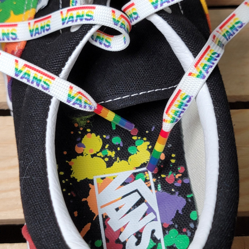 VANS Rainbow Drip Era Sneakers - Size 8M / 9.5W