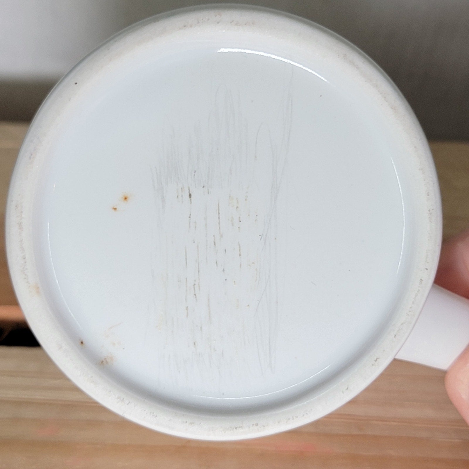 White Ceramic Warped Souvenir Mug "I Got Smashed In Kentucky"