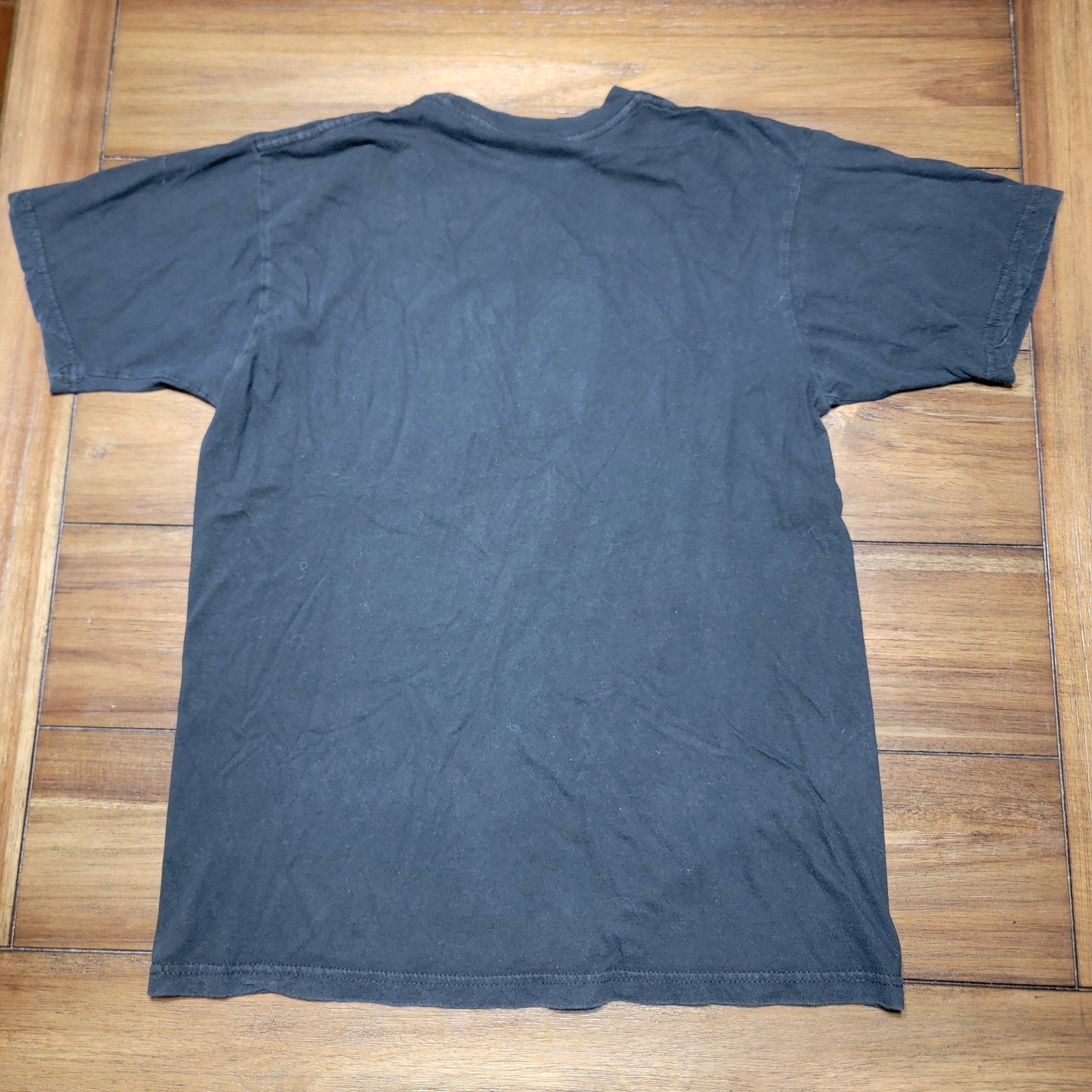 The Beatles Black Tee Apple Logo - Size Medium