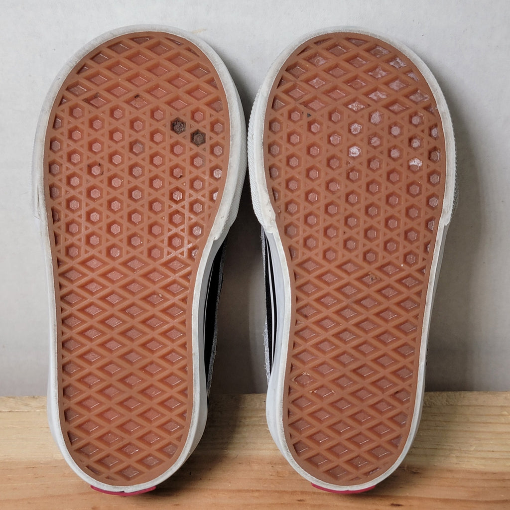 VANS Ward V Toddler Boys Black Suede Shoes - Size Toddler 6