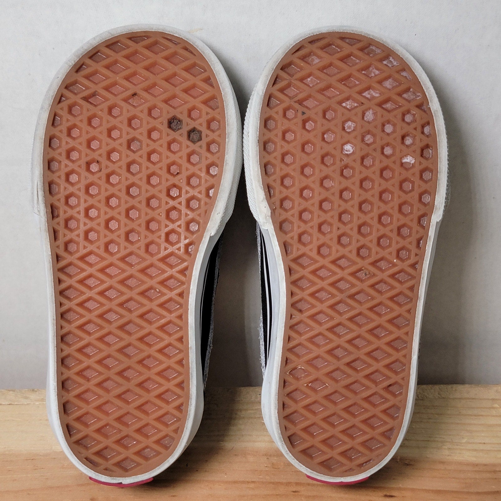 VANS Ward V Toddler Boys Black Suede Shoes - Size Toddler 6