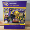 LSU Tigers 500 Pc Puzzle + Bonus Poster "Go Tigers"