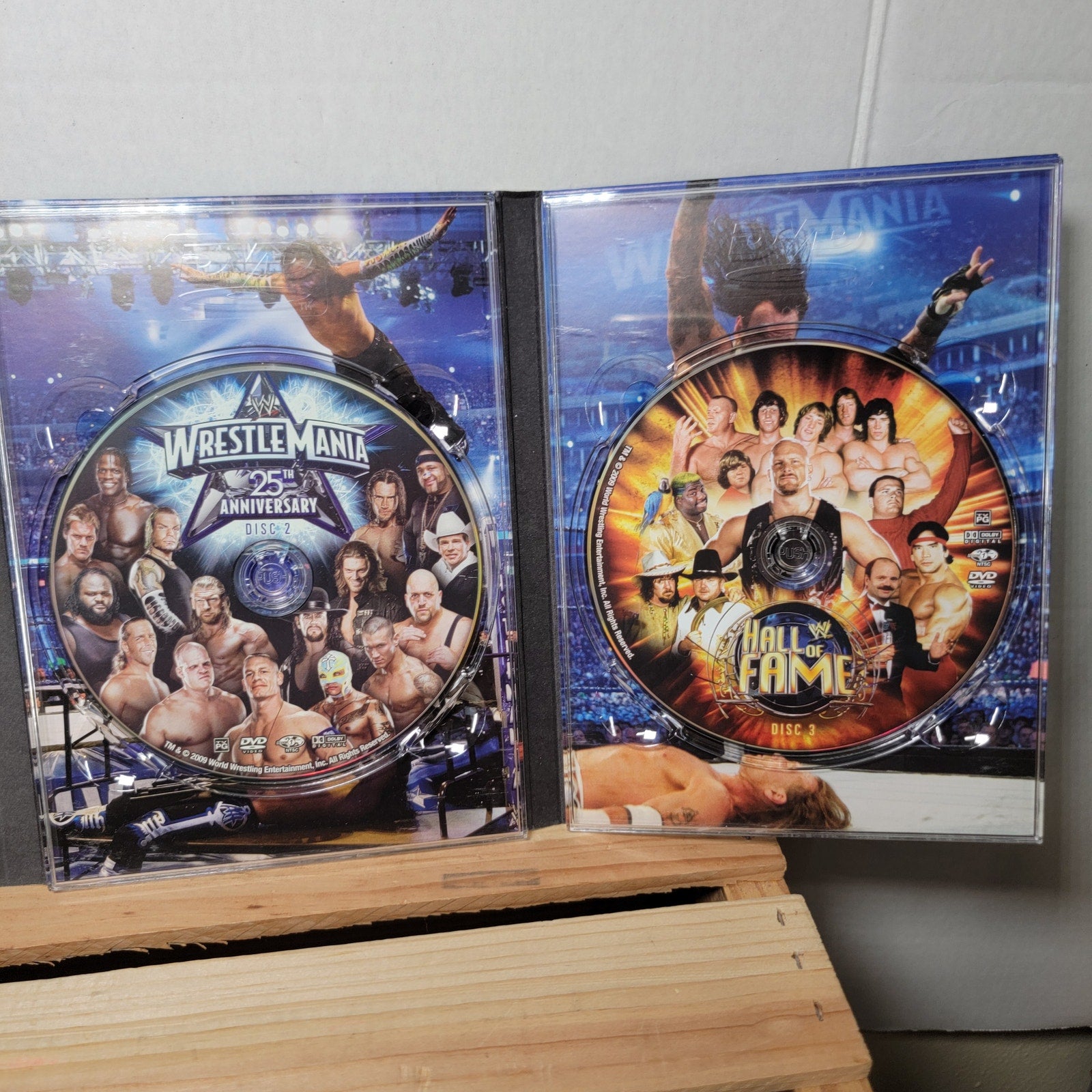 DVD WrestleMania 25th Anniversary 3 Disc Set