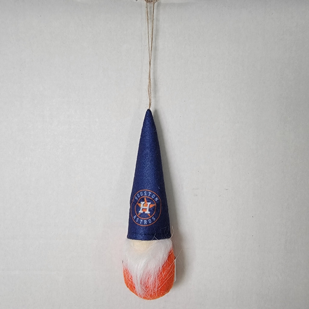Houston Astros Holiday Gnome Ornament