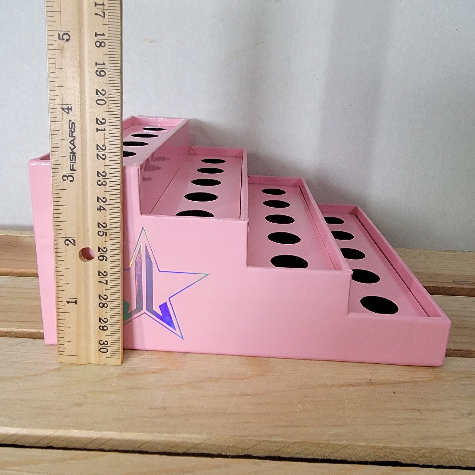Jeffree Starr Cosmetics Pink Makeup Display Holder: The Gloss - NWOT