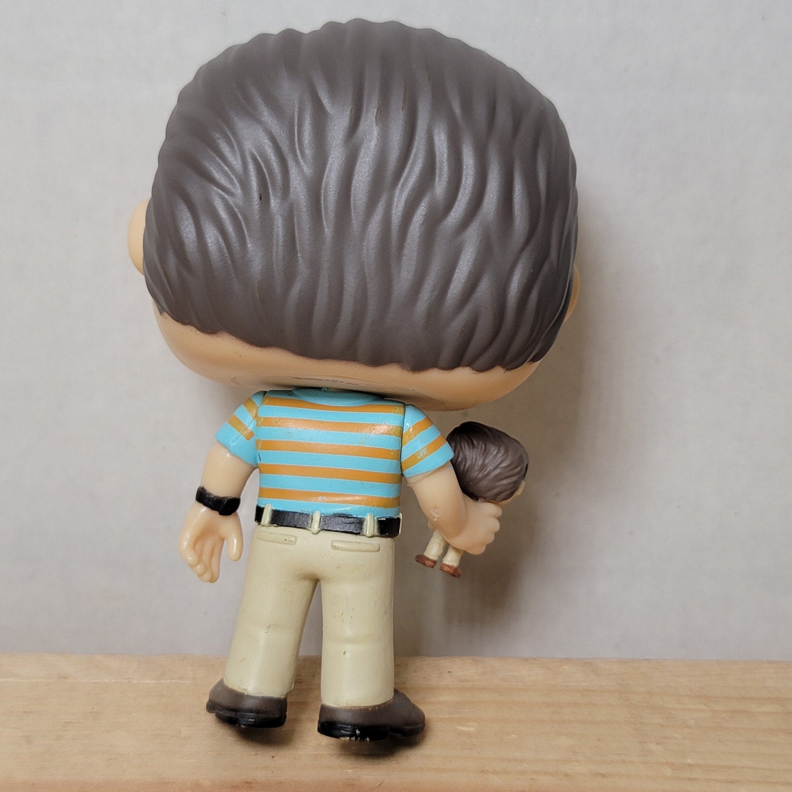 Funko Pop! The 40 Year Old Virgin Andy Stitzer Holding Oscar Goldman