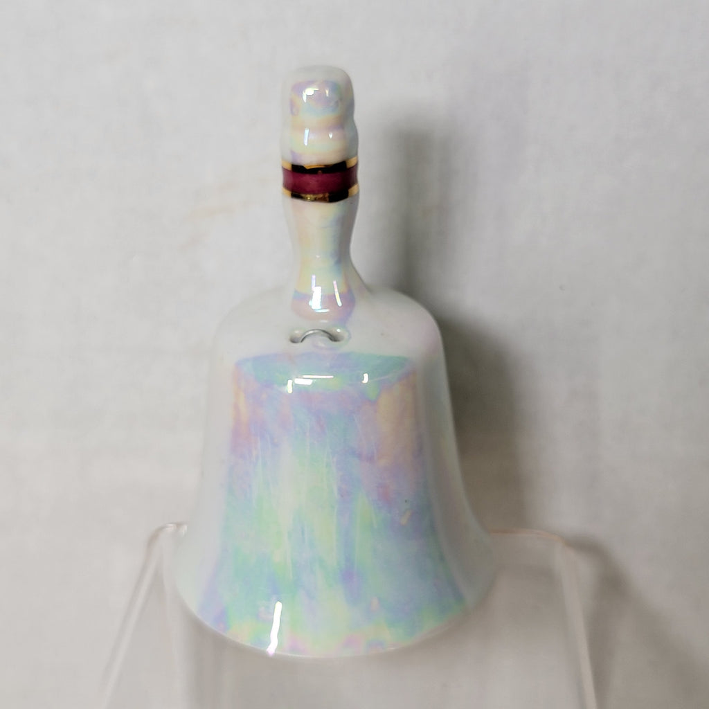 West Virginia Ceramic Souvenir Bell w/ Cardinal