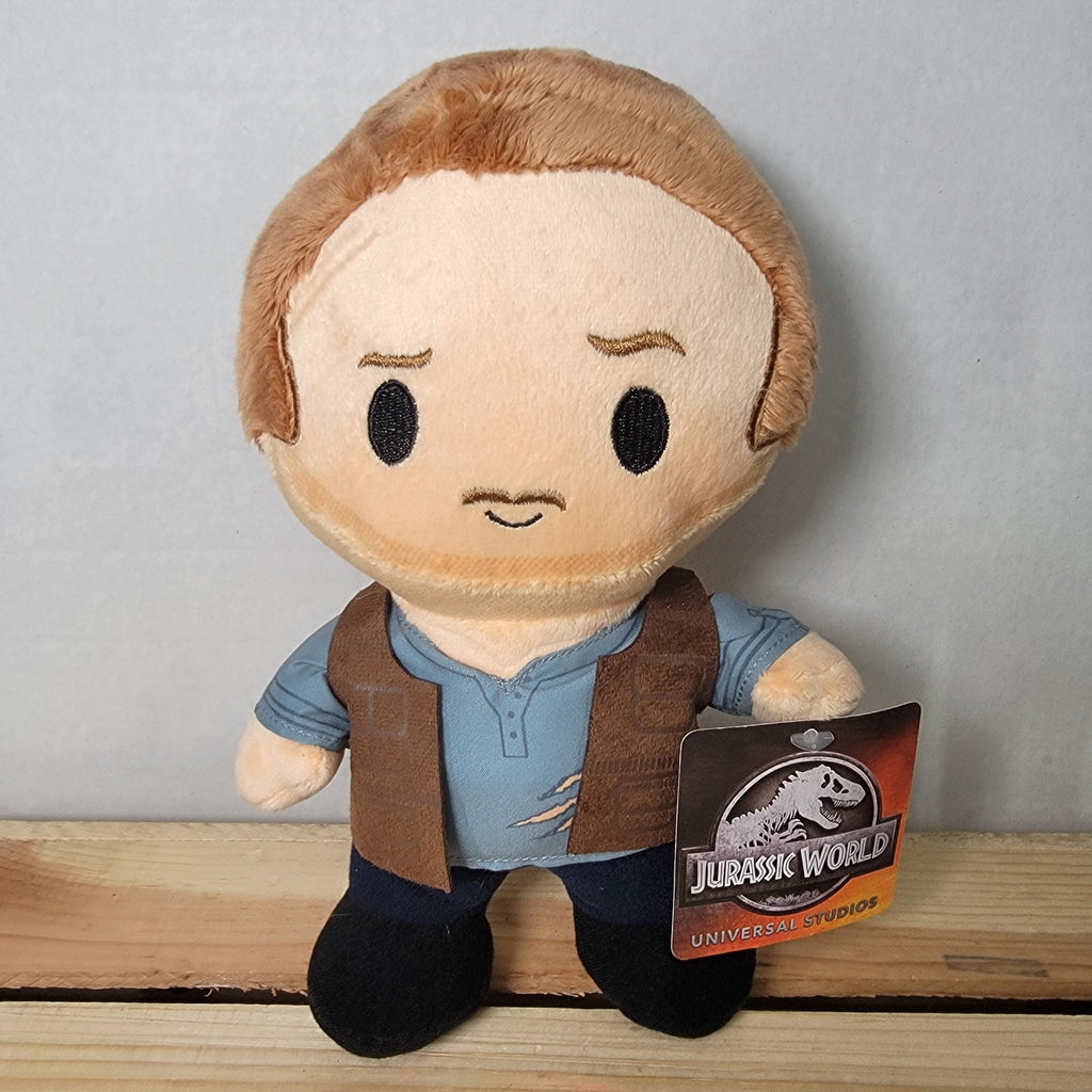 Jurassic World Owen Grady Cutie Plush Doll - NWT