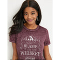Maurices Thin Tee Jason Aldean "I Could Blame It On The Whiskey" - Size Large